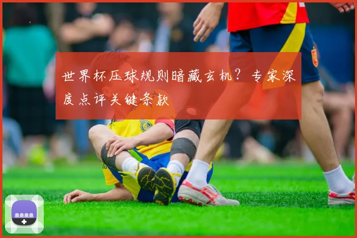 世界杯压球规则暗藏玄机?专家深度点评关键条款